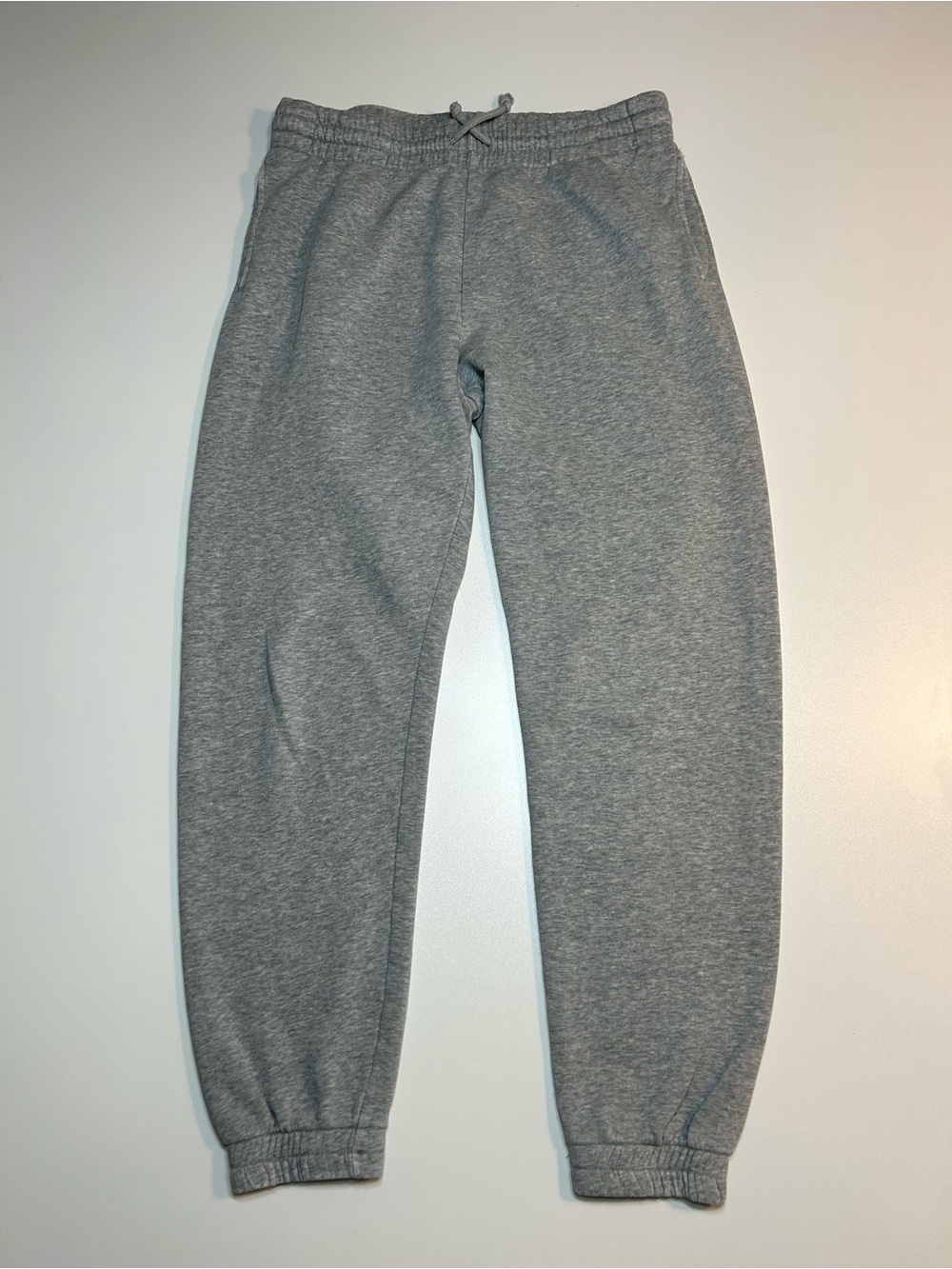 Aritzia Tna Heather Grey Cozy Fleece Perfect Jogger Sweatpants